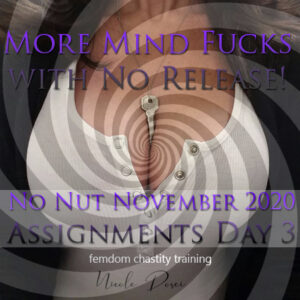 More Mind Fucks with No Release!